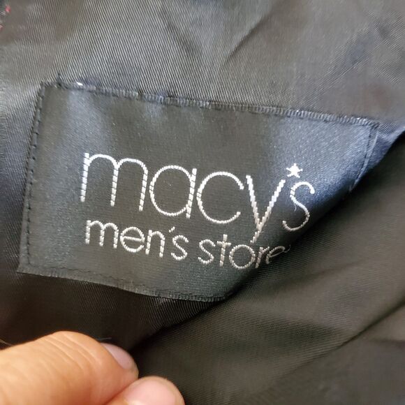 Calvin Klein Black Blazer Size 36R 100% Wool Fair Conditions - Picture 8 of 9